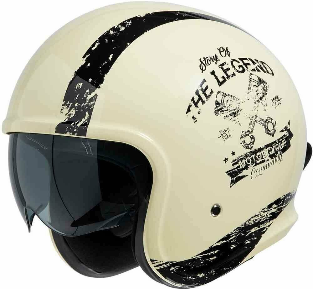 Шлем открытый IXS Jet Helmet 880 2.0 белый XL