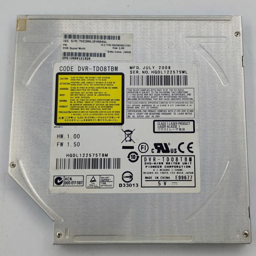 Привод DVD-RW dvr-td08tbm, Toshiba A300