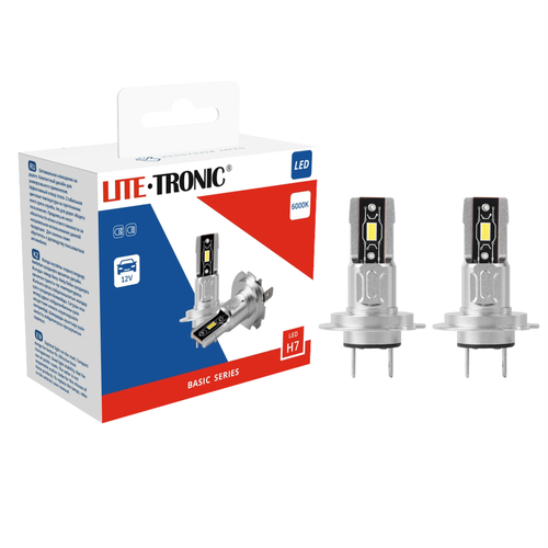 Автолампа светодиодная H7 LITE-TRONIC (комплект) 12V BSLED 6000K