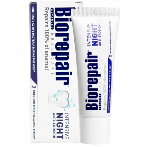 Biorepair Intensive Night Repair Зубная паста Ночное восстановление 25мл 459₽