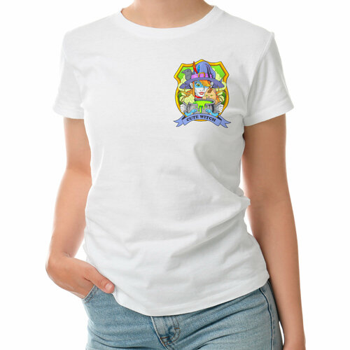 фото Футболка roly, размер s, белый