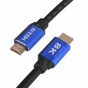 Высокоскоростной HDMI кабель v2.1 8K 1.5М / PREMIUM / HIGH SPEED / Прочный высококачественный кабель HDMI / HDMI