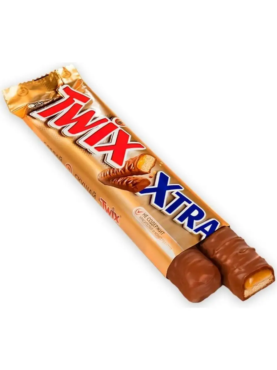 Шоколадный батончик Twix Xtra, Твикс Экстра (набор 24 шт по 82гр) - фотография № 12
