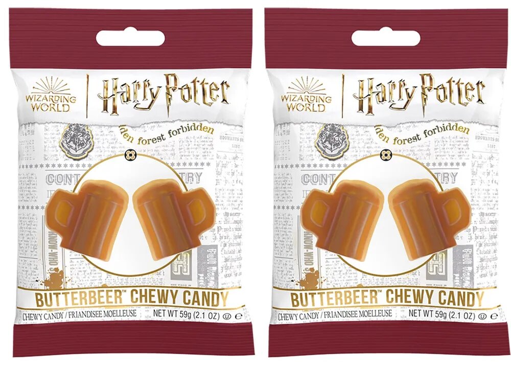 Жевательный мармелад Jelly Belly Harry Potter сливочное пиво 2 штуки по 59г