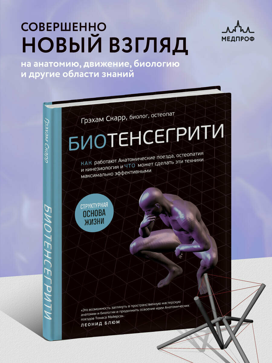 Скарр Г. Биотенсегрити. Как работают Анатомические поезда, остеопатия и кинезиология и что может сделать эти техники максимально эффективными