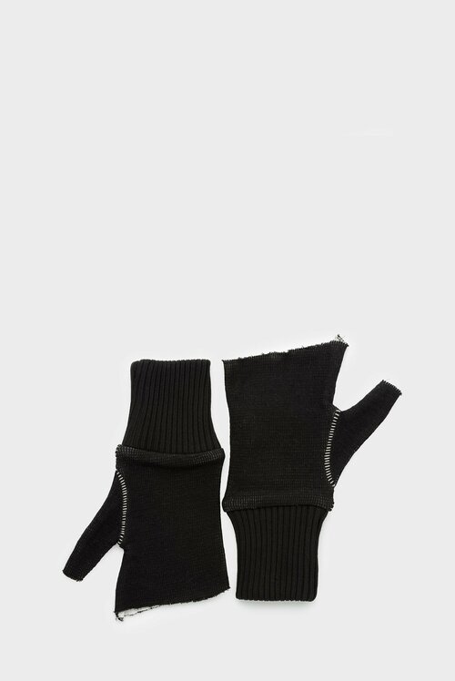 Митенки Thom Krom gloves gloves 44 black для мужчин цвет черный