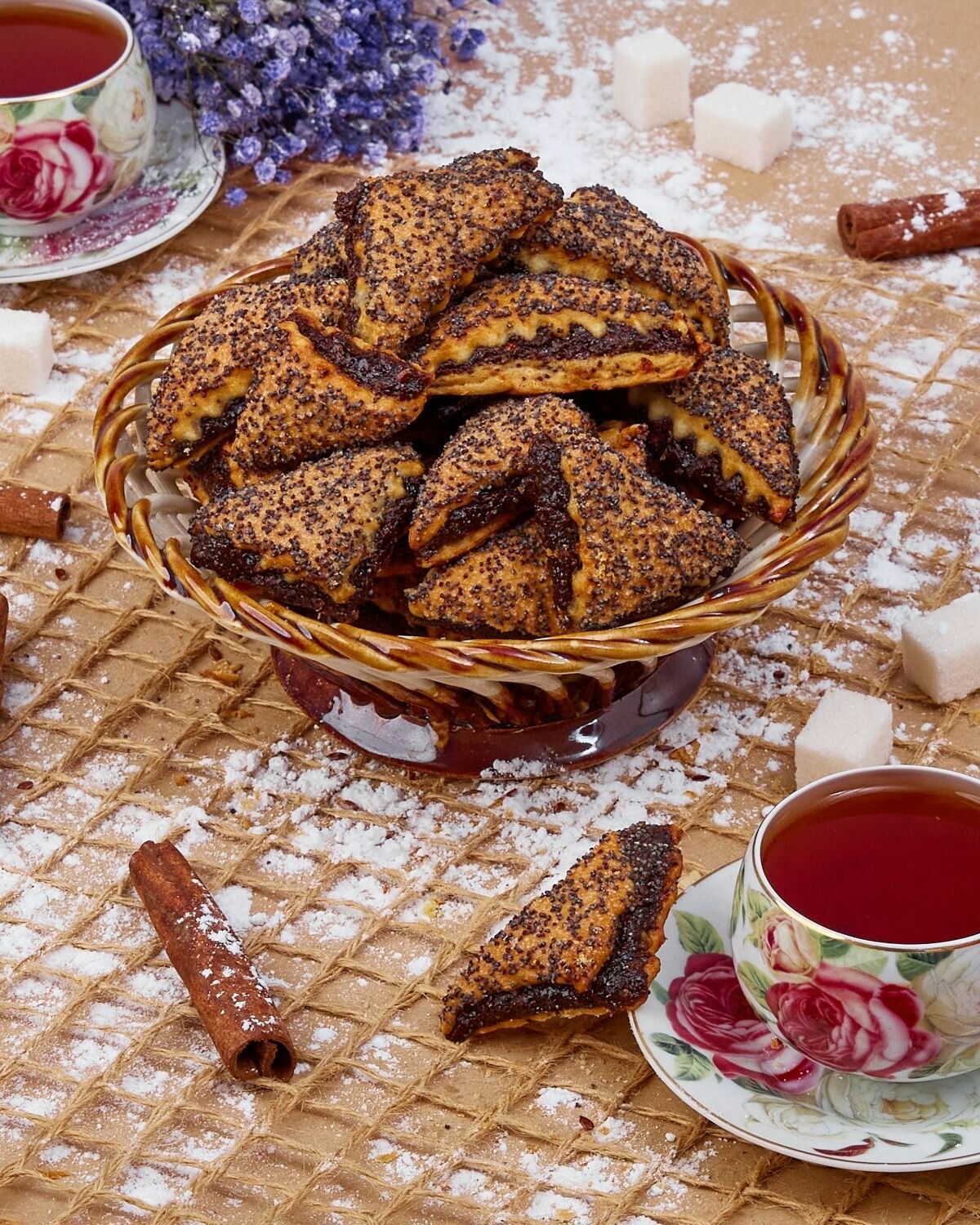 Печенье Марокканское с начинкой с маком 0.5кг. - фотография № 2