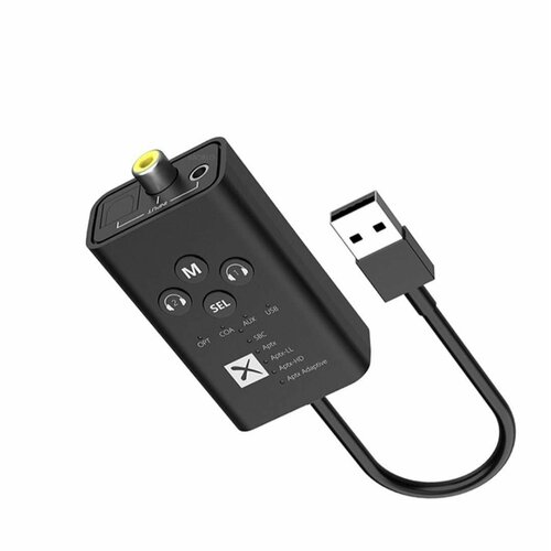 Bluetooth 5.0 5.2 блютуз передатчик c USB AUX Optical coxial для подключения 2ух блютуз устройства две пары наушников гарнитур к ПК телевизору ps5