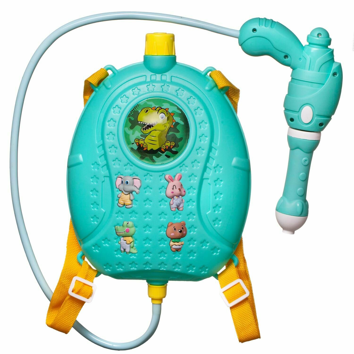Игрушка Junfa Бластер водный с рюкзачком-резервуаром Животные покоряют космос Junfa Toys Ltd - фото №1