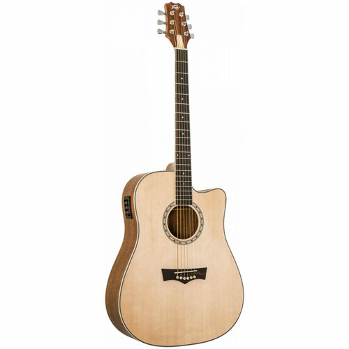 электроакустическая гитара ovation 2771ax 1 standard balladeer deep contour cutaway sunburst Электроакустическая гитара Peavey DW 2 CE