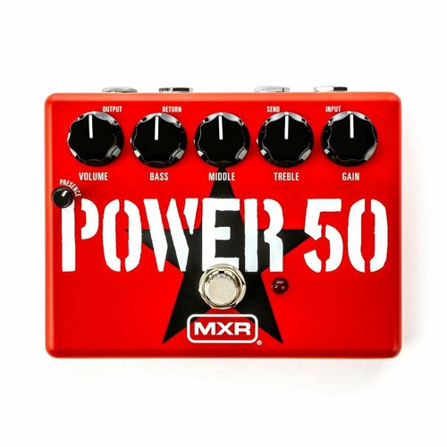 Гитарный педаль офердрайв MXR TBM1 Tom Morello Power 50