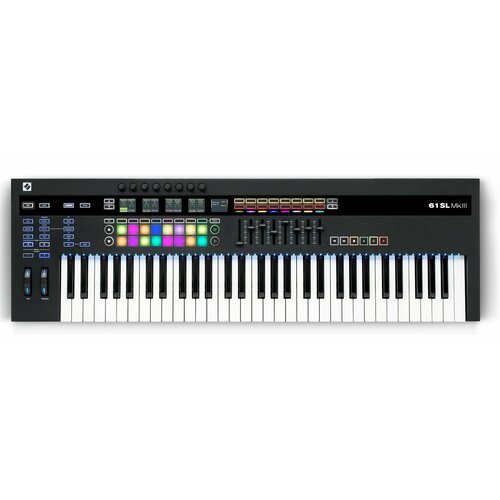 Полноразмерная MIDI клавиатура NOVATION 61 SL MK III