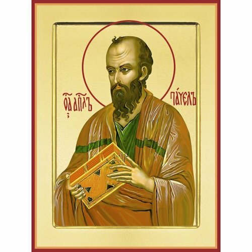 Икона Павел Апостол, арт PKI-АП-31 икона родион апостол арт pki ап 24