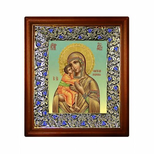 Икона Божья Матерь Феодоровская (21х24 см), арт СТ-03082-1