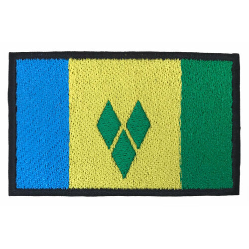 Нашивка флаг Сент-Винсент и Гренадины флаг сент китс и невис
