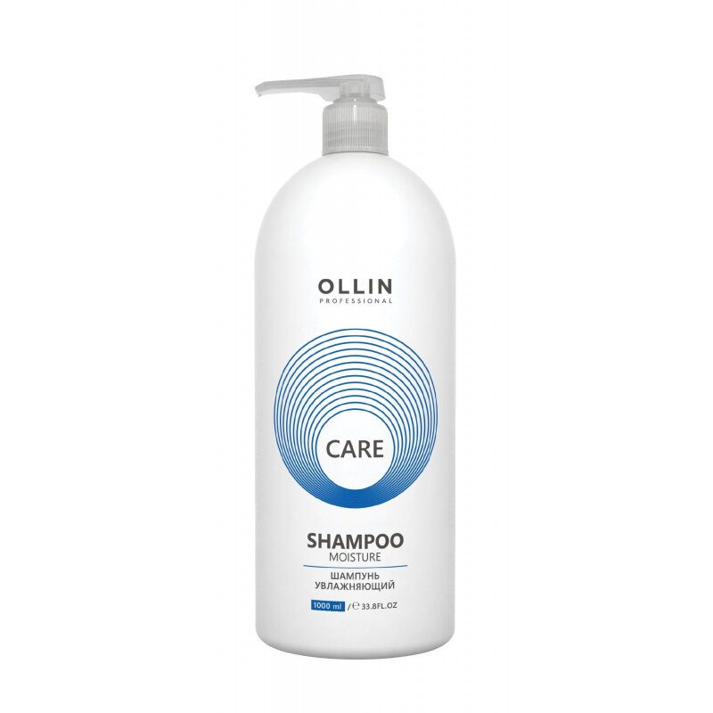 OLLIN Professional шампунь Care Moisture увлажняющий, 1000 мл