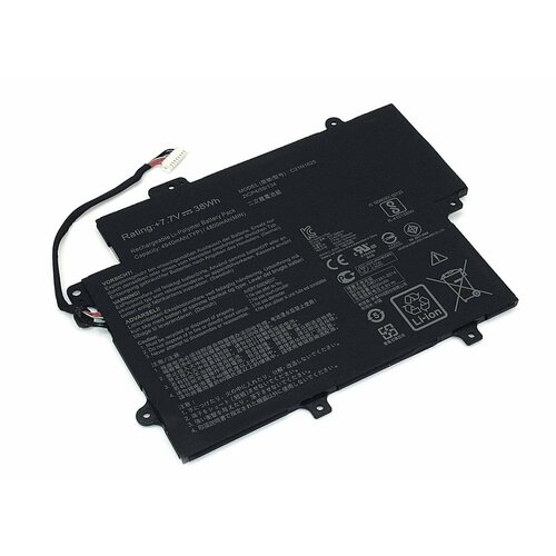 Аккумулятор для ноутбукa Asus VivoBook Flip 12 TP203NA (C21N1625) 7.7V/8.8V 4800mAh аккумуляторная батарея для ноутбукa asus ux561ua zenbook flip 3 c31n1703 11 55v 13 2v 4440mah