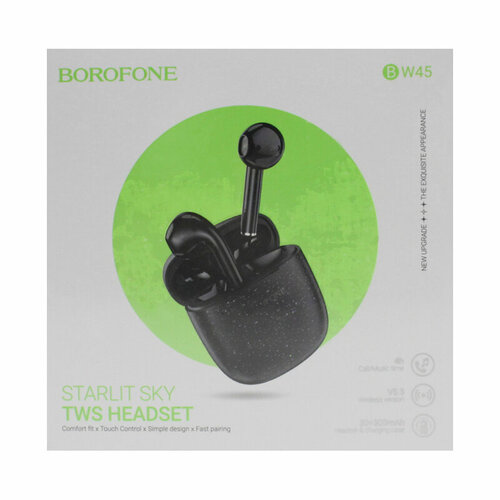 Беспроводные наушники Borofone BW45 черный 126600₽