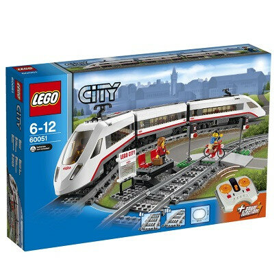 Конструктор LEGO City 60051 Скоростной пассажирский поезд