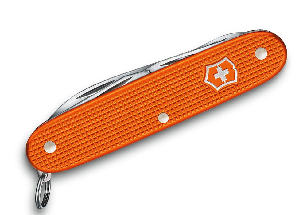 Складной нож Victorinox Pioneer X, 9 функций, 93мм, оранжевый - фото №13