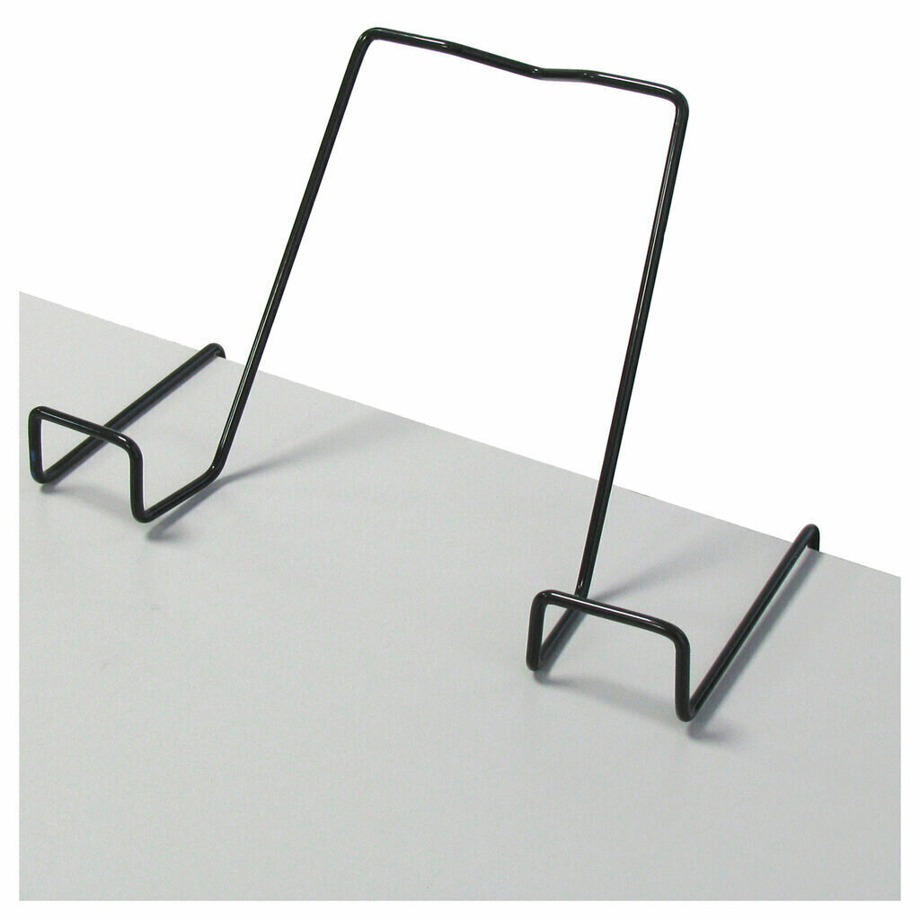фото Подставка для книг, полностью металл, для парт толщиной до 20 мм, черная