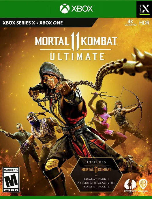 Игра Mortal Kombat 11: Ultimate Edition, цифровой ключ для Xbox One/Series X|S, русский язык, Аргентина