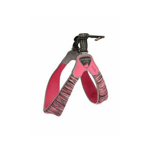 Cortina Мягкая шлейка POWERMIX розовый меланж SZ 3 (обхват груди 30-40 см4-5 кг) (Harness Powermix pink MELANGE SZ 3) C120PM030 0,06 кг 56824 (1 шт)