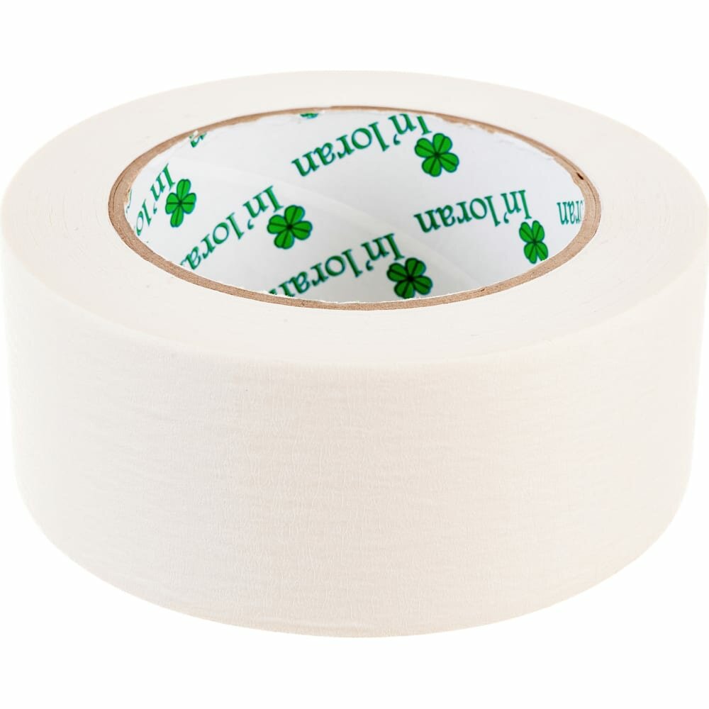 фото In'Loran Липкая лента бумажная для заклеивания окон, 48ммх50м, ЛО02