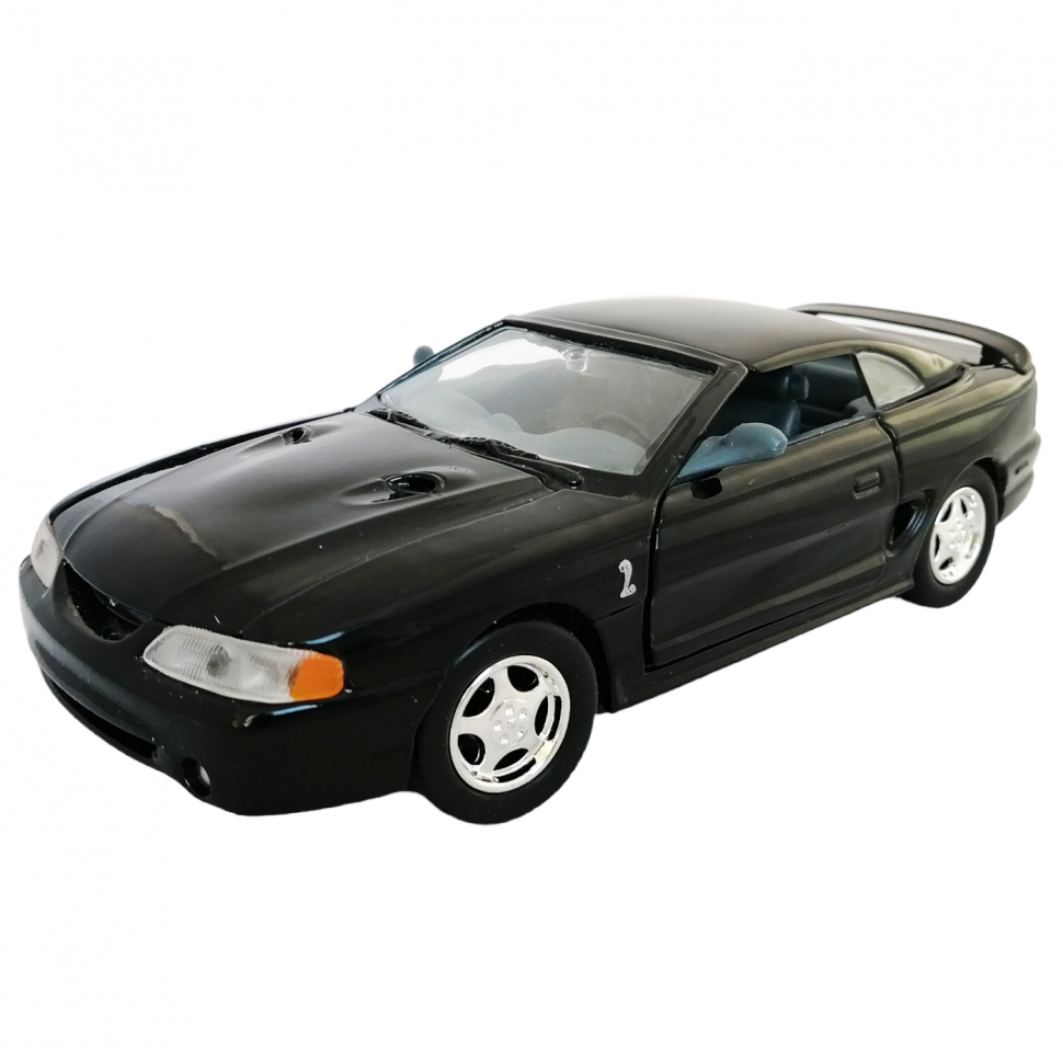 Ford Mustang Cobra 1998 Hardtop 1:24 коллекционная металлическая модель автомобиля MotorMax 73208 black