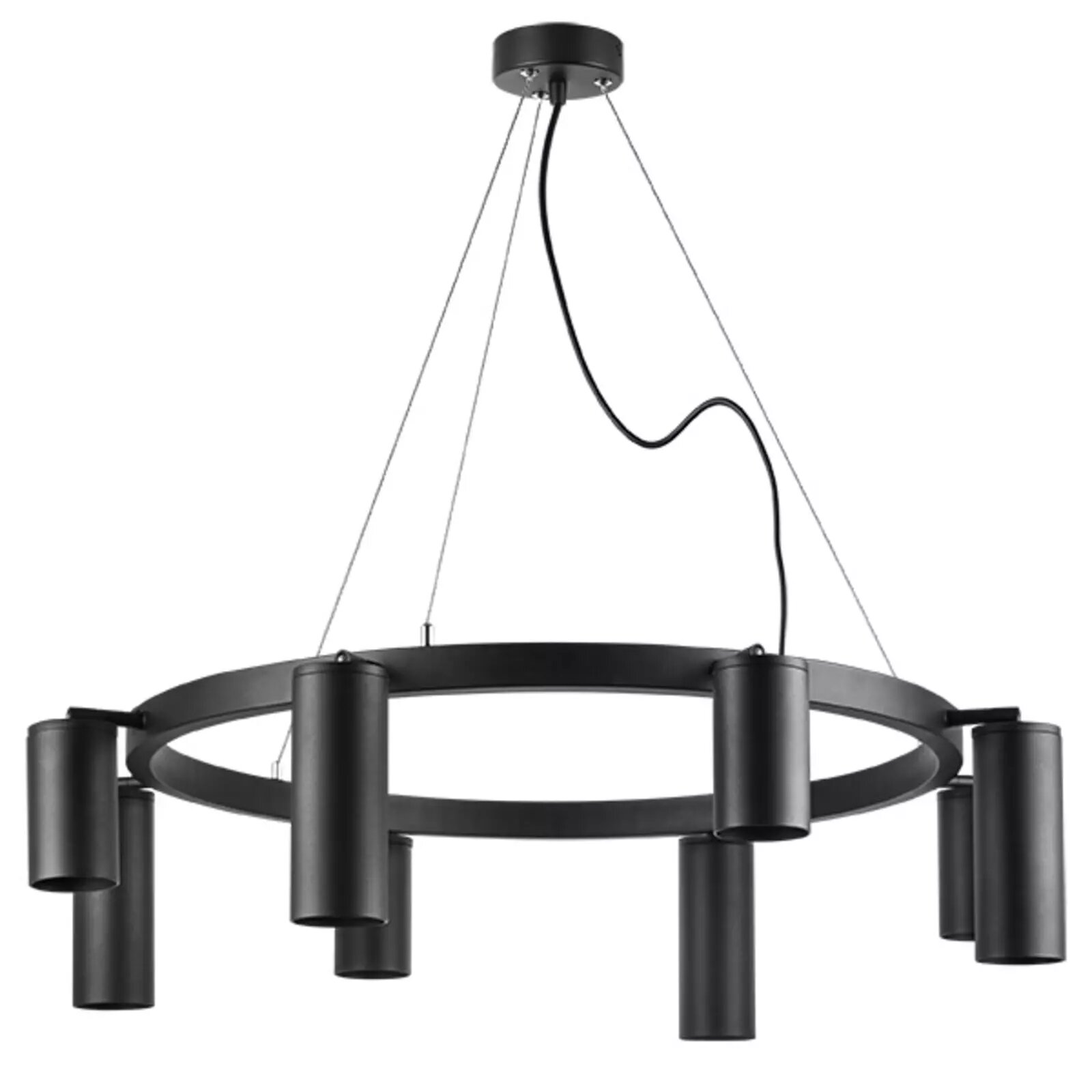 Подвесная люстра Lightstar Rullo (571018+214437-4+214487-4) - фото №1