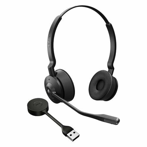 Гарнитура Jabra 55, для контактных центров, накладные, радио, черный [9559-450-111]