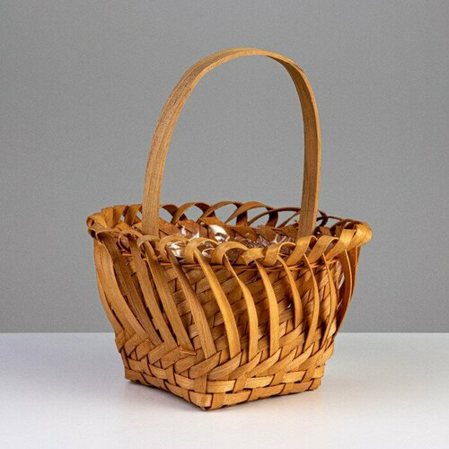 SUI Корзина плетеная (секвойя), 17,5 x 10,5/24 см