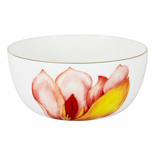 Салатник Anna Lafarg Emily, Magnolia костяной фарфор, 750 мл