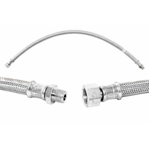 Шланг тормозной передний для а/м КАМАЗ-4310 (гайка-штуцер) L-800мм / Набережные Челны