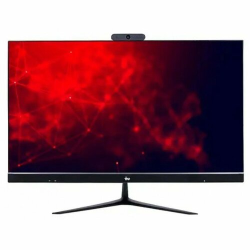 Моноблок IRU Office P2310KL 238 Full HD Cel 3867U 18 4Gb SSD120Gb HDG610 Free DOS GbitEth WiFi BT 60W Cam черный 1920x1080 2446400₽