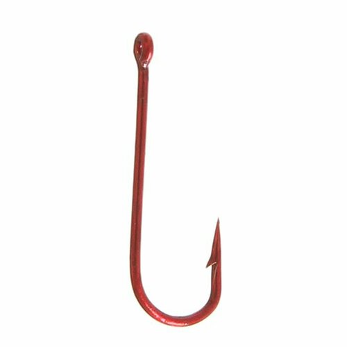 фото Крючки "волжанка", серия round, цвет красные, № 15, 10 шт. volzhanka