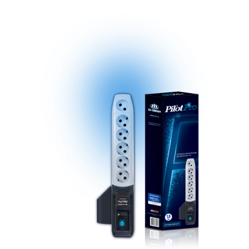 Сетевой фильтр ZIS Pilot Pro 7m, серый