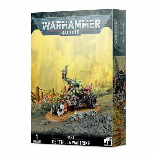 Набор миниатюр для настольной игры Warhammer 40000 - Ork Deffkilla Wartrike