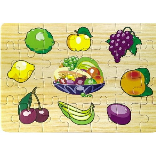 Пазлы Фрукты 1(Лимон)(6 элементов)