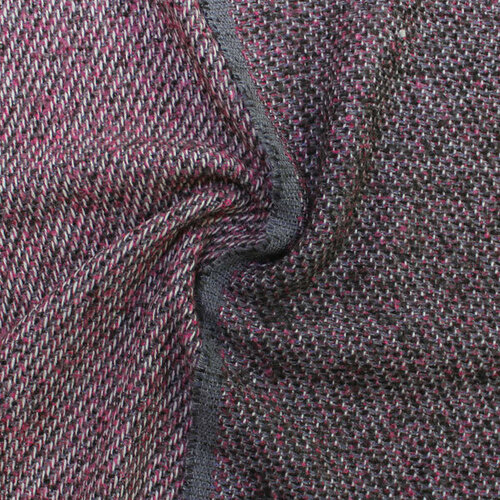 Пальтовая ткань розово-серая диагональ пальтовая ткань черно серая