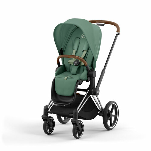 Cybex Priam IV (Прогулочная) (Leaf Green / Chrome Brown) прогулочная коляска cybex priam iii