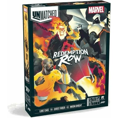 Настольная игра Restoration Games Unmatched Marvel Redemption Row