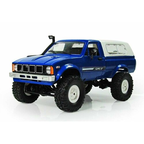 Конструктор для сборки Truck Buggy Crawler 4WD масштаб 1:16 2.4G - WPLC-24K-Blue