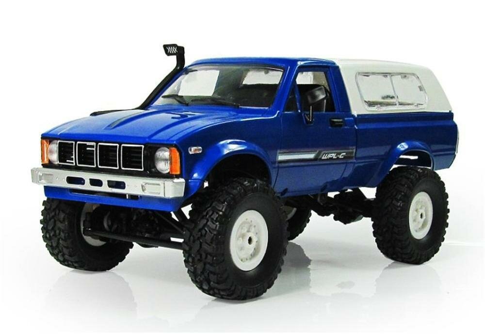 фото Конструктор для сборки Truck Buggy Crawler 4WD масштаб 1:16 2.4G - WPLC-24K-Blue
