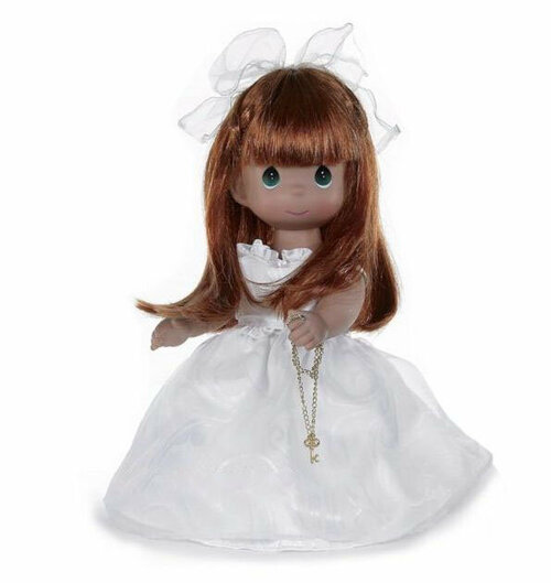 Кукла Precious Moments Key to My Heart Auburn (Драгоценные Моменты Ключ к сердцу рыжая) 32 см, The Doll Maker