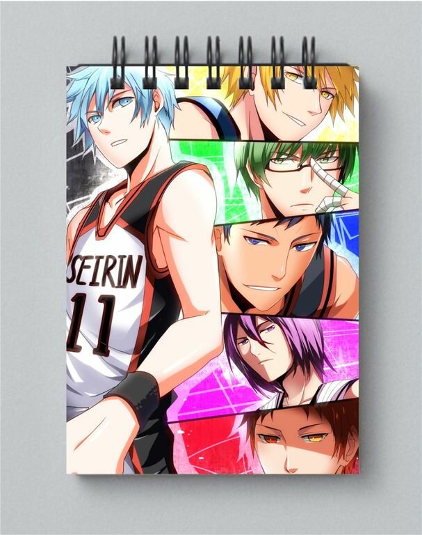 Блокнот Kuroko no Basuke, Баскетбол Куроко №8, А4