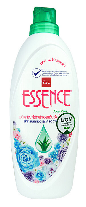 фото Гель-концентрат LION Thailand AloeVera с ароматом свежих цветов для стирки всех типов тканей, 900 мл