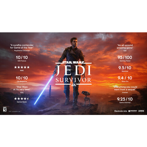 Star Wars Jedi: Survivor (Ключ активации. Аргентина) star wars jedi survivor английская версия для xbox x