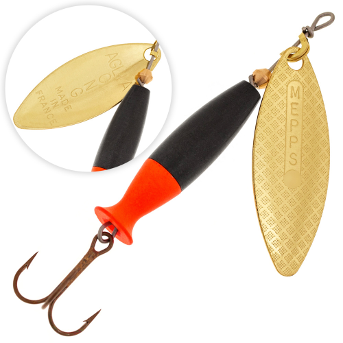 Блесна вращающиеся Mepps Aglia Long Heavy №3 24гр. #OR QUEUE ORG