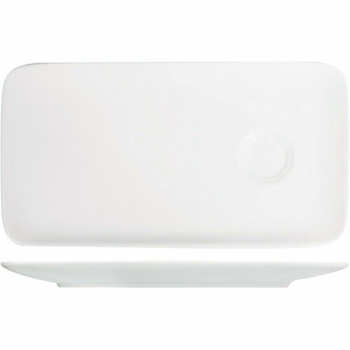 Блюдце Matfer прямоугольное 280х140х50мм фарфор белый 2494₽